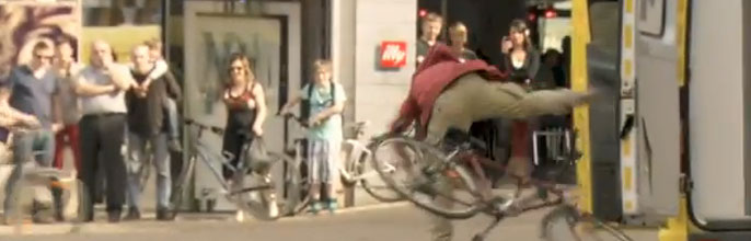 DRAMATIC SURPRISE ON A QUIET SQUARE